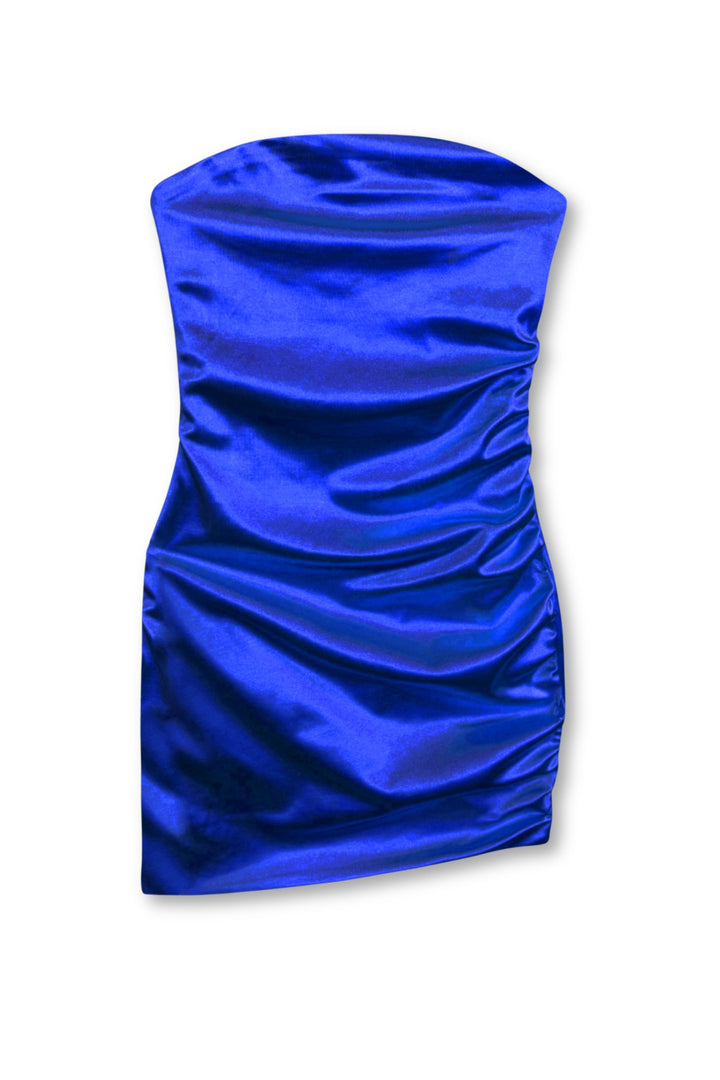 Tween TATE Asymetrical TUBE Dress MD (10) Cobalt Blue Dresses