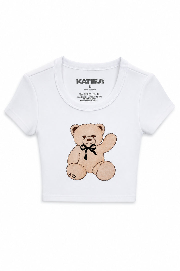 STAYC Teddy Bear Tシャツ アイボリー TEDDYBEARS_WHITE_720x.jpg?v=
