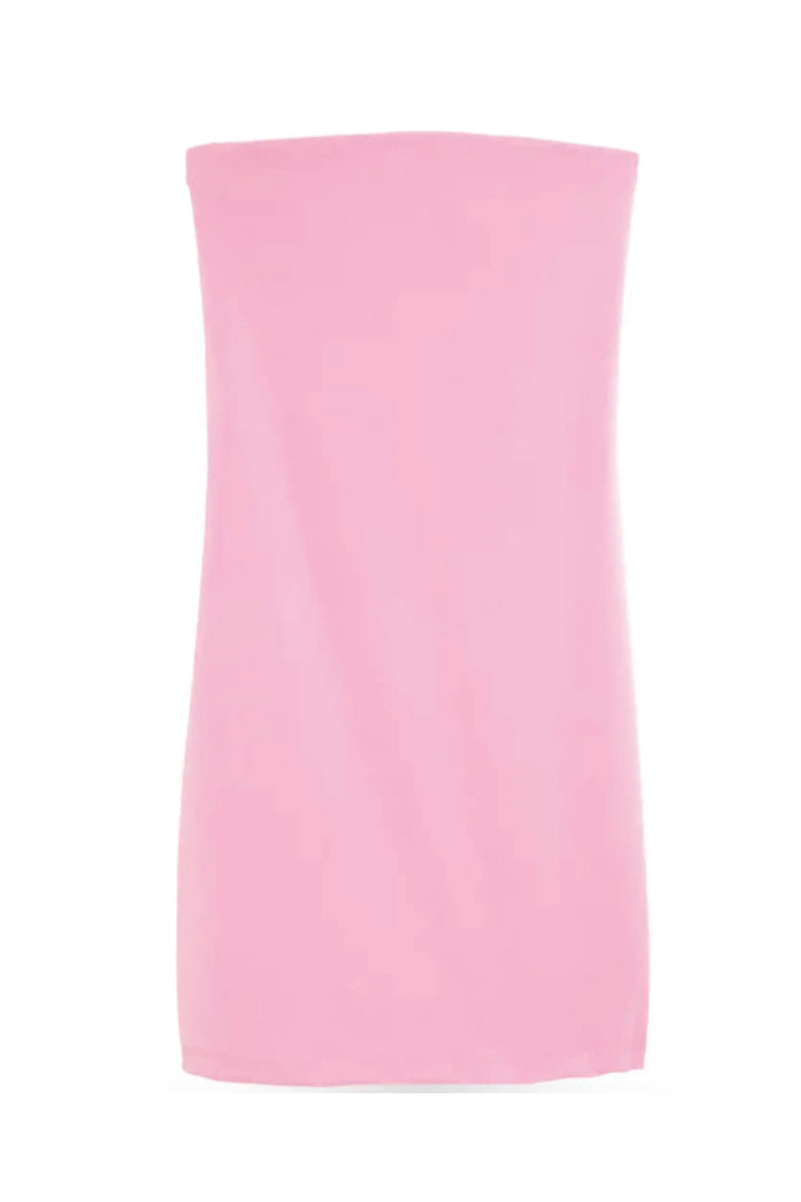 pink dress tube TWEEN TOBY BODYCON TUBE DRESS Black / LG (12)