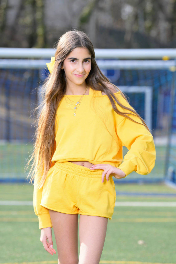 TWEEN TRISTAN VINTAGE STYLE OFF SHOULDER CROP TOP – KatieJNYC