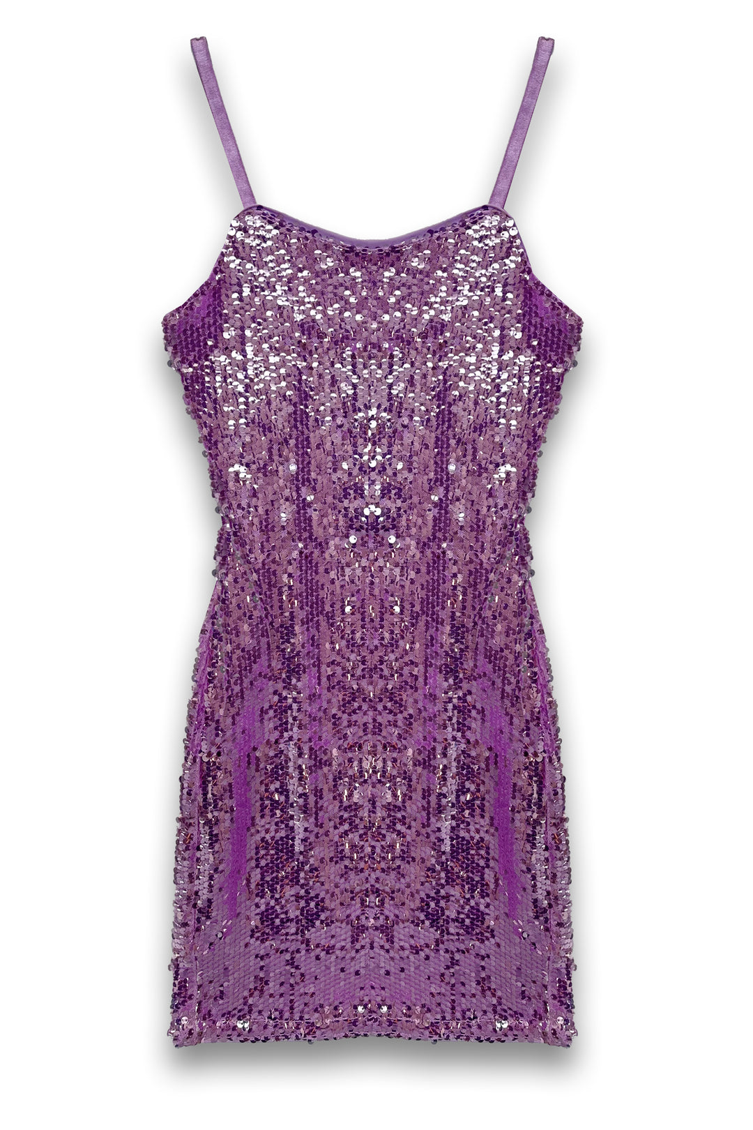 purple sparkly dresses juniors Purple Sequin A-line Short Homecoming Dress Purple / US 12