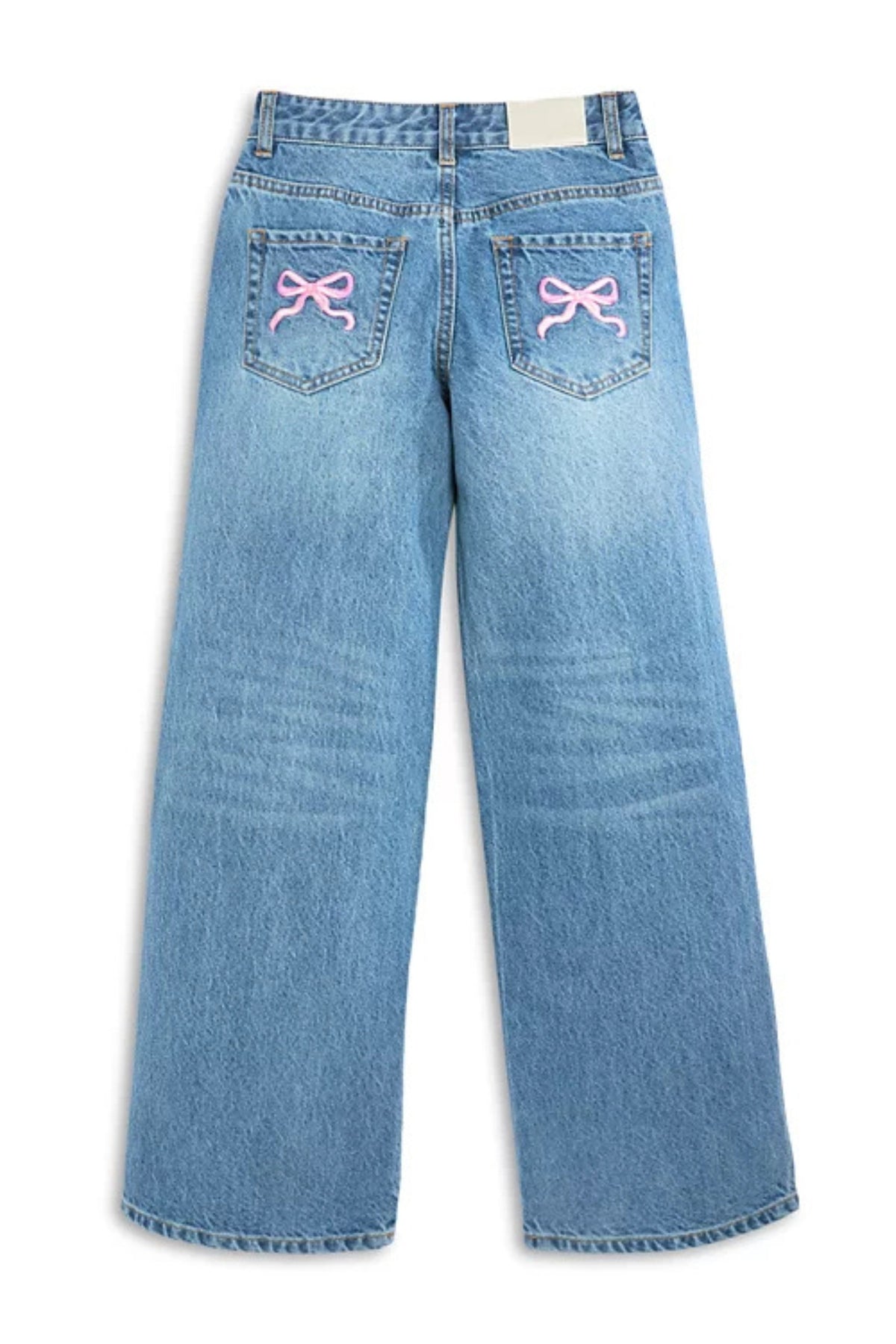 TWEEN CHICAGO “EMBROIDERED BOW” LOW-RISE JEAN – KatieJNYC