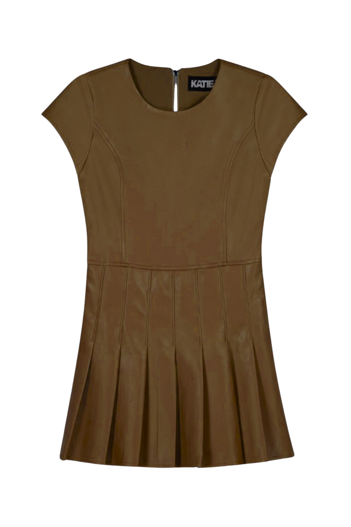 TWEEN EDDIE VEGAN LEATHER DRESS - FINAL SALE Winter White / LG (12) TWEEN EDDIE VEGAN LEATHER DRESS - FINAL SALE Winter White / LG (12)