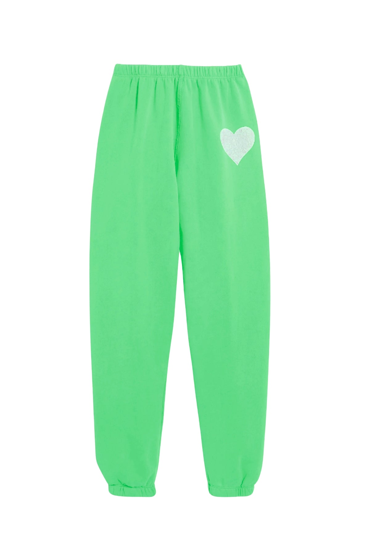 Laurel Heart Stitch Sweatpants YXL (Green) - In B Tween - In.B.Tween
