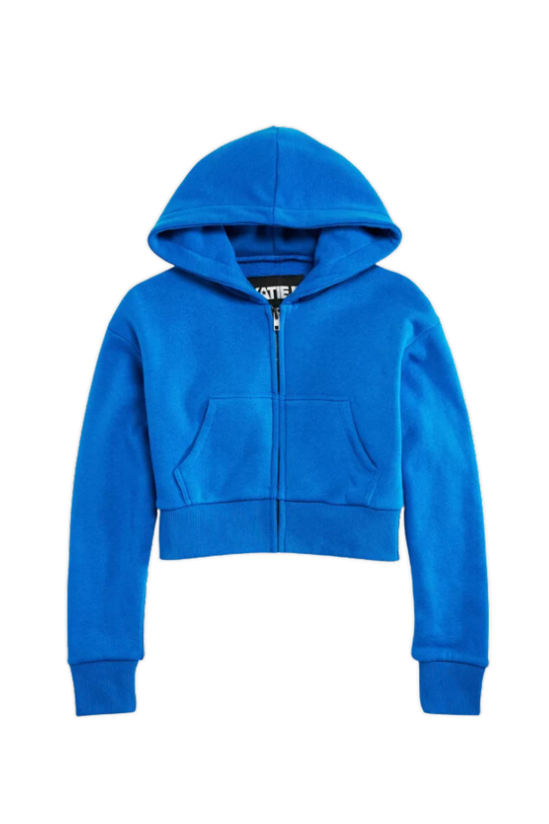 TWEEN DYLAN CAMP ZIP CROP HOODIE KatieJNYC