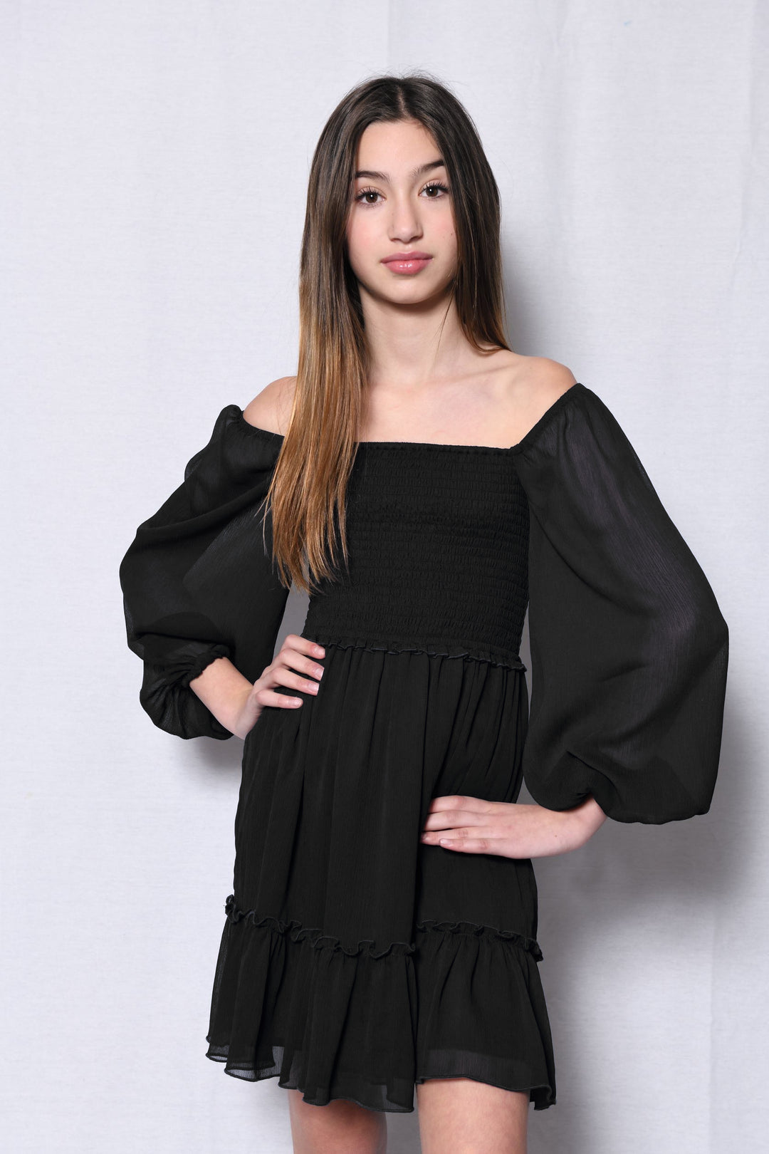 KATIE J TWEEN CHRISTY TOP & PANT - BLACK – Meant 2 Be Kids
